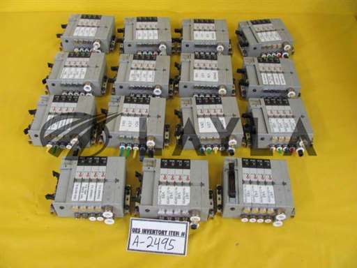 N4S0-T50/-/Solenoid Valve Manifold N4S0-Q Lot of 15 N4S0-E Used Working/CKD/-_01