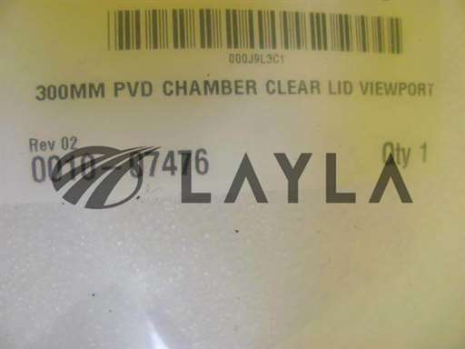 0010-07476/-/300mm Clear PVD Chamber Lid New/AMAT Applied Materials/-_01