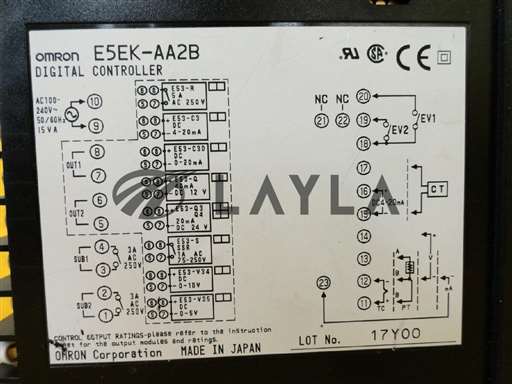 E5EK-AA2B/-/Digital Temperature Controller Used/Omron/-_01