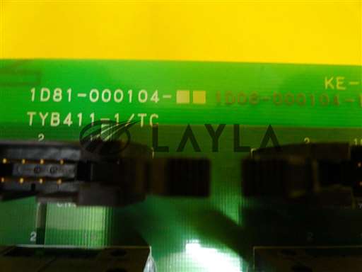1D81-000104/TYB411-1/TC/TEL Tokyo Electron 1D81-000104 Interface PCB Board TYB411-1/TC Used Working/TEL Tokyo Electron/_01