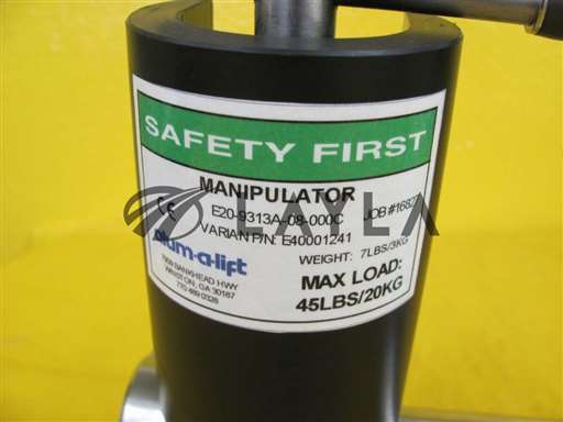 E20-9313A-08-000C//Alum-A-Lift E20-9313A-08-000C Manipulator Varian E40001241 Used Working/Alum-A-Lift/_01