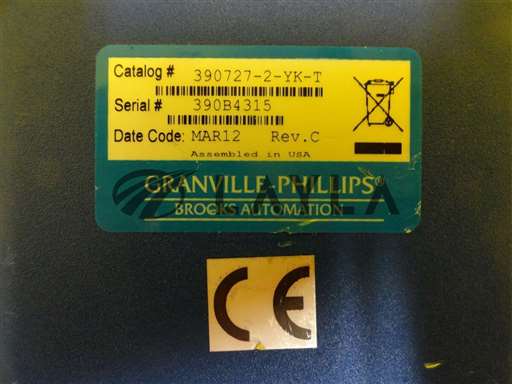 390727-2-YK-T/Micro-Ion ATM/Granville-Phillips 390727-2-YK-T Micro-Ion ATM Module Used Working/Granville-Phillips/_01