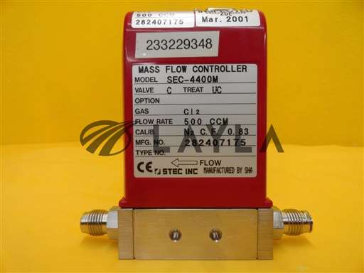 SEC-4400M//STEC SEC-4400M Mass Flow Controller MFC SEC-4400 500 CCM Cl2 Used Working/STEC/_01