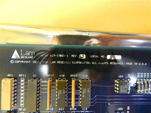 810-17059-1//Lam Research 810-17059-1 PCB Card 4428b Rainbow Plasma Etcher Used Working/Lam Research/_01