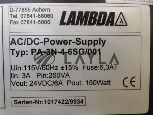 PA-3N-4-6SG/001/-/AC/DC Power Supply AMAT Applied Materials VeraSEM Used/Lambda/-_01