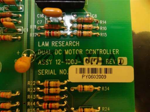 12-1000-017//Lam Research 12-1000-017 Dual DC Motor Controller Rev. D PCB Card DSS-200 Used/Lam Research/_01