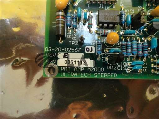 03-20-02567-01/PMT AMP M2000/Ultratech Stepper 03-20-02567-01 Photomultiplier Amplifier M2000 PCB Board Used/Ultratech Stepper/_01