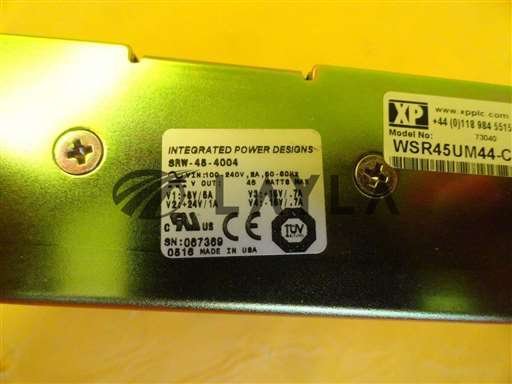 SRW-14-4004//Integrated Power Designs SRW-14-4004 Power Supply WSR45UM44-C Lot of 5 Used/Integrated Power Designs/_01