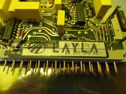 BG 290 348 AU/BG Series/Balzers BG 290 348 AU Measuring Amplifier PCB Card BG290348AU Used Working/Balzers/_01