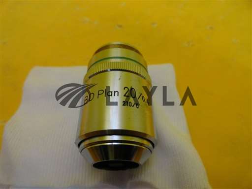BD Plan 20/0.4/-/Microscope Objective 210/0 OPTISTATION 3 Used Working/Nikon/-_01