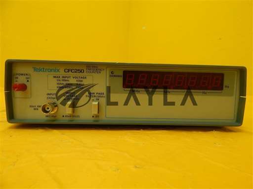 CFC250//Tektronix CFC250 100 MHz Frequency Counter Used Working/Tektronix/_01