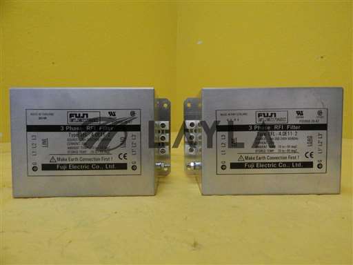 EFL-4.0E11-2//Fuji Electric EFL-4.0E11-2 3 Phase RFI Filter Reseller Lot of 2 Used Working/Fuji Electric/_01