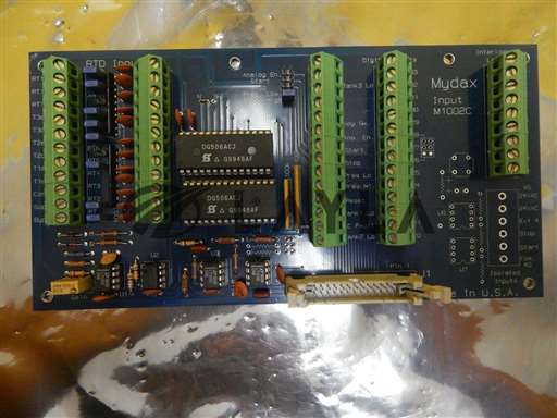 M1002C/INPUT/Mydax M1002C RTD Interface Input Board PCB Chiller 1M9W-T Used Working/Mydax/_01