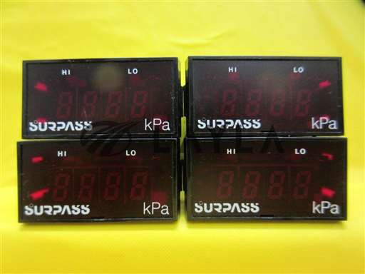 DV-5000R//Surpass DV-5000R Digital Pressure Sensor Monitor Display 300 kPa Lot of 4 Used/Surpass/_01