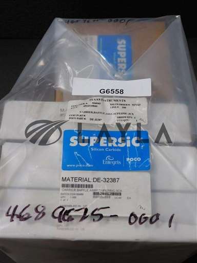 DE-32387 / DE-32392/-/DE-32387 DE-32392 Carrier Baffle ASSY 3CX(x1) 3CX(x3) SUPERSiC New/Entegris/-_01