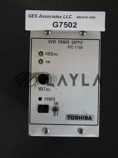 PFC-110A//TOSHIBA PFC-110A VVVF Controller/TOSHIBA/_01