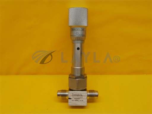 SS-4BMG-VCR//Swagelok SS-4BMG-VCR Metering Bellows Sealed Valve NUPRO Used Working/Swagelok/_01