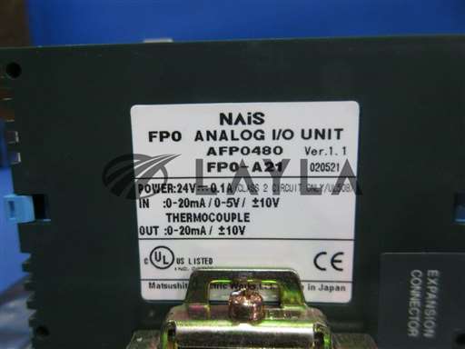 See Specifications/See Specifications/Matsushita Nais AFP0480 PLC FP0-A21 Vexta DFC1507 Cosel K10AU-5 Used Working/Vexta Nais Cosel/-_01