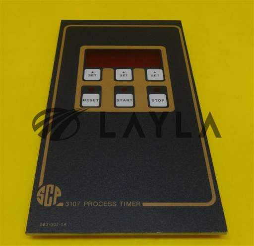 583-007-1A/-/Process Timer Faceplate 3107 New/Santa Clara Plastics/-_01