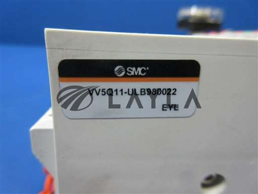 VV5Q11-ULB980022/-/Pneumatic Solenoid Valve Manifold Lot of 3 Used Working/SMC/-_01
