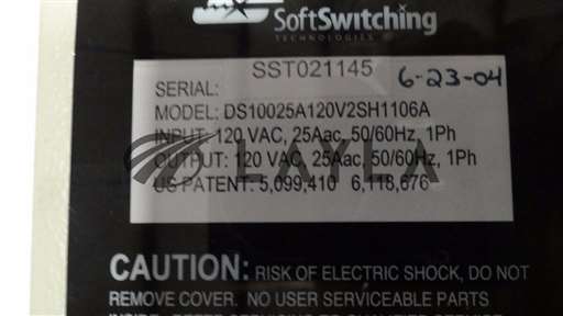 DS10025A120V2SH1106A//SoftSwitching DS10025A120V2SH1106A Dynamic Sag Corrector AMAT Reflexion Used/SoftSwitching Technologies/_01