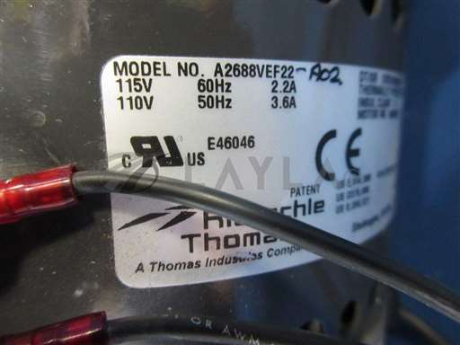 A2688VEF22-A02//Rietschle Thomas A2688VEF22-A02 Pneumatic Pump Used Working/Rietschle Thomas/_01