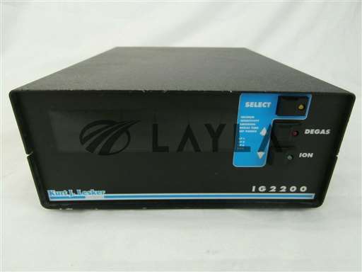 KJL2200//Kurt J. Lesker KJL2200 Ionization Gauge Controller IG2200 Used Working/Kurt J. Lesker/_01