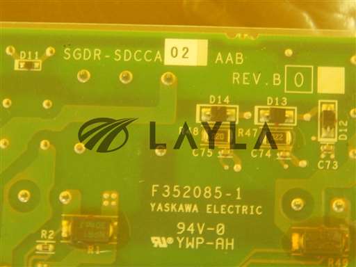SGDR-SDCCA02/F352085-1/Yaskawa Electric SGDR-SDCCA02 Robot Controller PCB Card F352085-1 NXC100 Used/Yaskawa Electric/_01