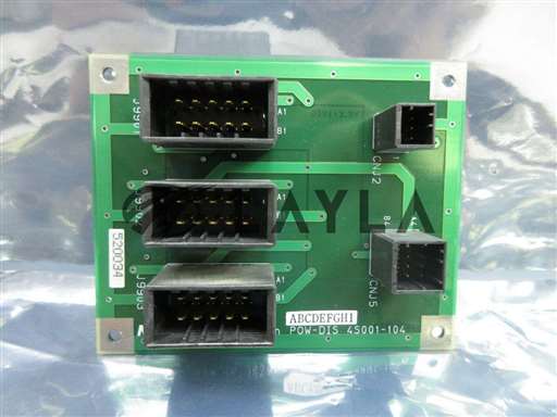 4S001-104/POW-DIS/Nikon 4S001-104 Interface Board PCB POW-DIS NSR-S306C DUV System Used Working/Nikon/_01