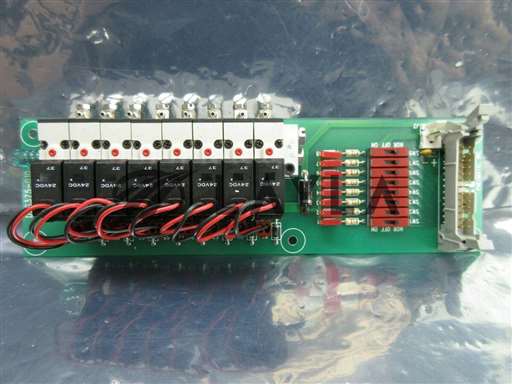 DES375-010-8/-/8-Port Pneumatic Manifold Board PCB HA010E1 Used Working/TECO/-_01