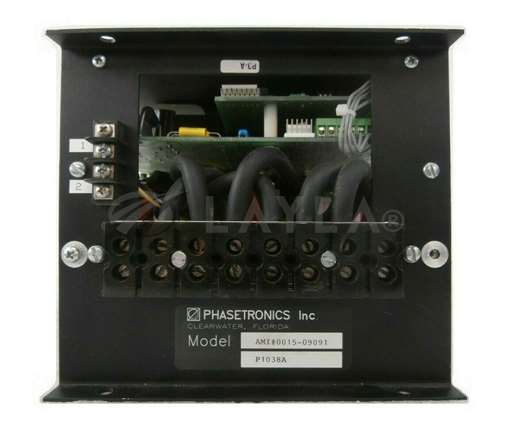 P1038A//Phasetronics P1038A 3 Phase Angle Lamp Drive AMAT 0015-09091 P5000 Working Spare/Phasetronics/_01