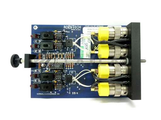 980-4513/FOUR VALVE MODULE/Robitech 980-4513 Four Valve Module PCB Card New Surplus/Robitech/_01
