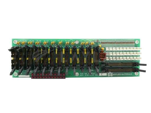 0100-09107/TEOS GAS INTERFACE BD./AMAT Applied Materials 0100-09107 TEOS Gas Interface Board PCB Rev. E Working/AMAT Applied Materials/_01