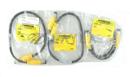 BSM BSM 19-995-0.6/U-38807/Turck BSM BSM 19-995-0.6 Cable U-38807 Pivotal 30410109A TEL Lot of 3 New Spare/Turck/_01