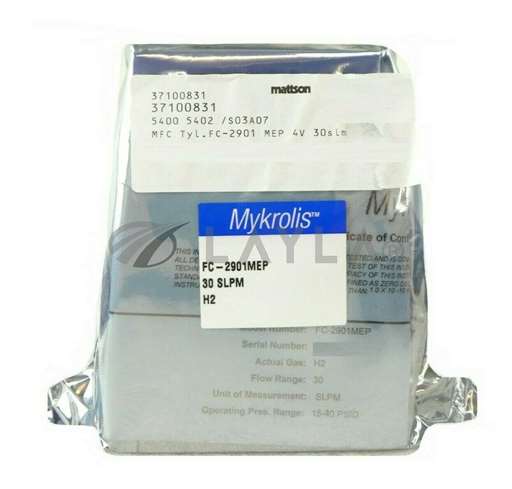 FC-2901MEP//Mykrolis FC-2901MEP Mass Flow Controller MFC Tylan Mattson 37100831 New Surplus/Mykrolis/_01