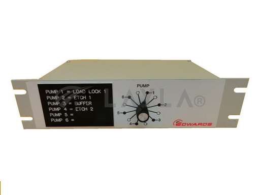 NRY0190412/6xPDT SWITCH BOX FOR IGX PUMPS/NRY0190412 6-Pump System Switch Box for iGX Vacuum Pumps New Surplus/Edwards/_01