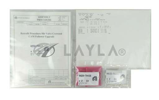0240-70867/P/K SLIT VALVE UPGRADE CROWNED/0240-70867 P/K Slit Valve Upgrade Crowned New Surplus/AMAT Applied Materials/_01