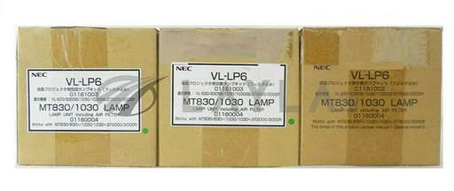 VL-LP6//VL-LP6 Lamp Unit Including Air Filter MT830/1030 Reseller Lot of 3 New Spare/NEC/_01