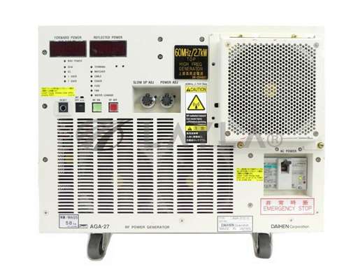 AGA-27C-V//AGA-27C-V RF Generator TEL Tokyo Electron 3D80-000825-V4 Working Surplus/Daihen/_01