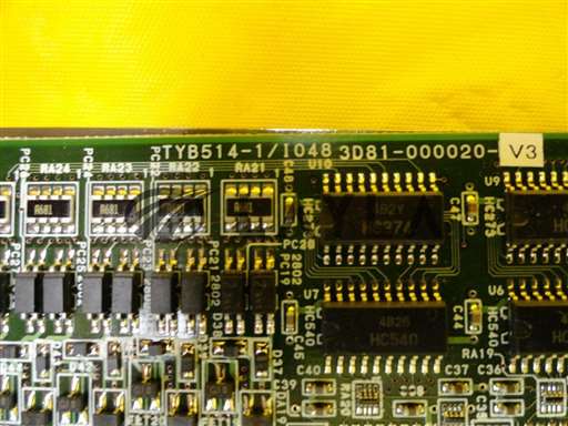 3D81-000020-V3/TYB514-1/I048/TEL Tokyo Electron 3D81-000020-V3 Power Supply PCB Card TYB514-1/IO48 Used/TEL Tokyo Electron/_01
