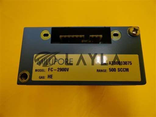 FC-2900V/2900 Series/Millipore FC-2900V Mass Flow Controller Lam 797-90865-602 500 SCCM He Used/Millipore/_01