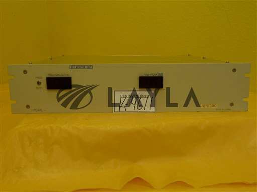 APU500/EC1 Monitor Unit/Vpp RF Monitor Unit Hitachi M-712E Etcher Untested As-Is/Pearl Kogyo/-_01