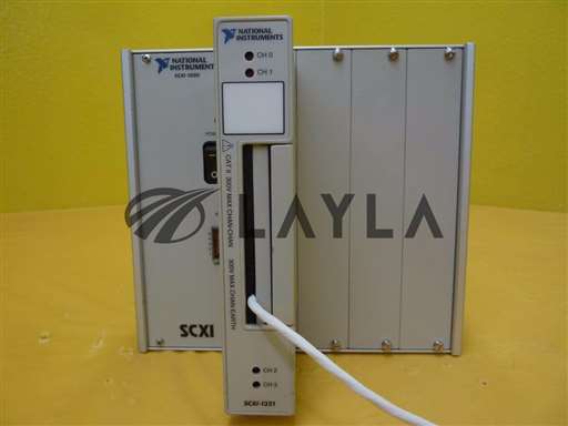 181445K-01/SCXI-1000/National Instruments 181445K-01 Controller with PI Actuator M-224.50 Used/National Instruments/_01