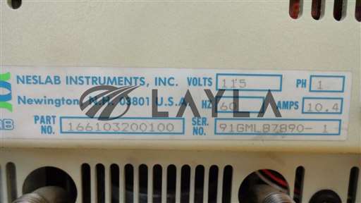 1.66103E+11/RTE-100/Recirculating Bath Used Tested Not Working As-Is/Neslab/-_01