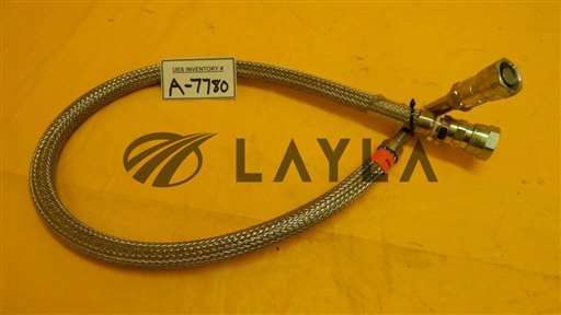 8039348//CTI-Cryogenics 8039348 Cryopump Helium Line CryoLine 3 Foot Hose Used Working/CTI-Cryogenics/_01