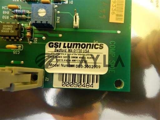 003-3002009//GSI Lumonics 003-3002009 Optics PCB KLA-Tencor CRS-3000 Used Working/GSI Lumonics/_01