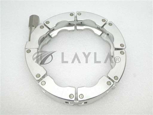 QF100 Band Style Clamp//Fuji Seiki QF100 High Vacuum Band Style Clamp NW100 ISO-LF Turbo Pump Used/Fuji Seiki/_01