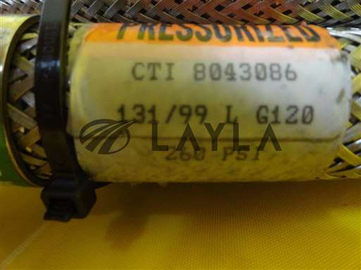 8043086//CTI-Cryogenics 8043086 Cryopump Helium CryoLine 10' Supply & Return Set of 2/CTI-Cryogenics/_01