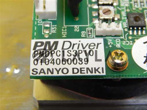PMDPC1S3P10/PM Driver/Sanyo Denki PMDPC1S3P10 PM Driver PRS-4719 TEL Lithius Reseller Lot of 2 Used/Sanyo Denki/_01