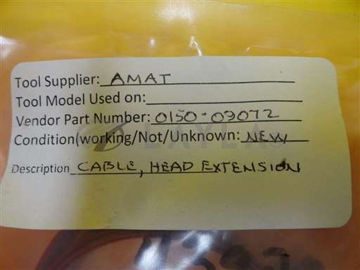 0150-09072//AMAT Applied Materials 0150-09072 Cable Leveling Head Extension New/AMAT Applied Materials/_01